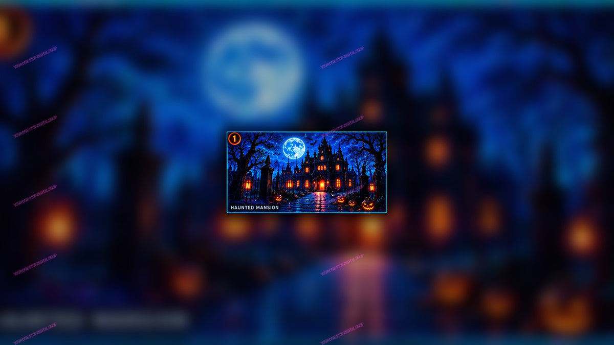 Haunted Mansion- digital screensaver downloads