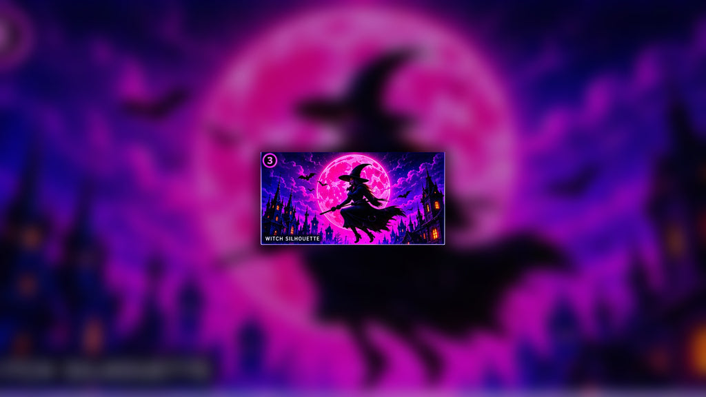 Witches silhouette device pack