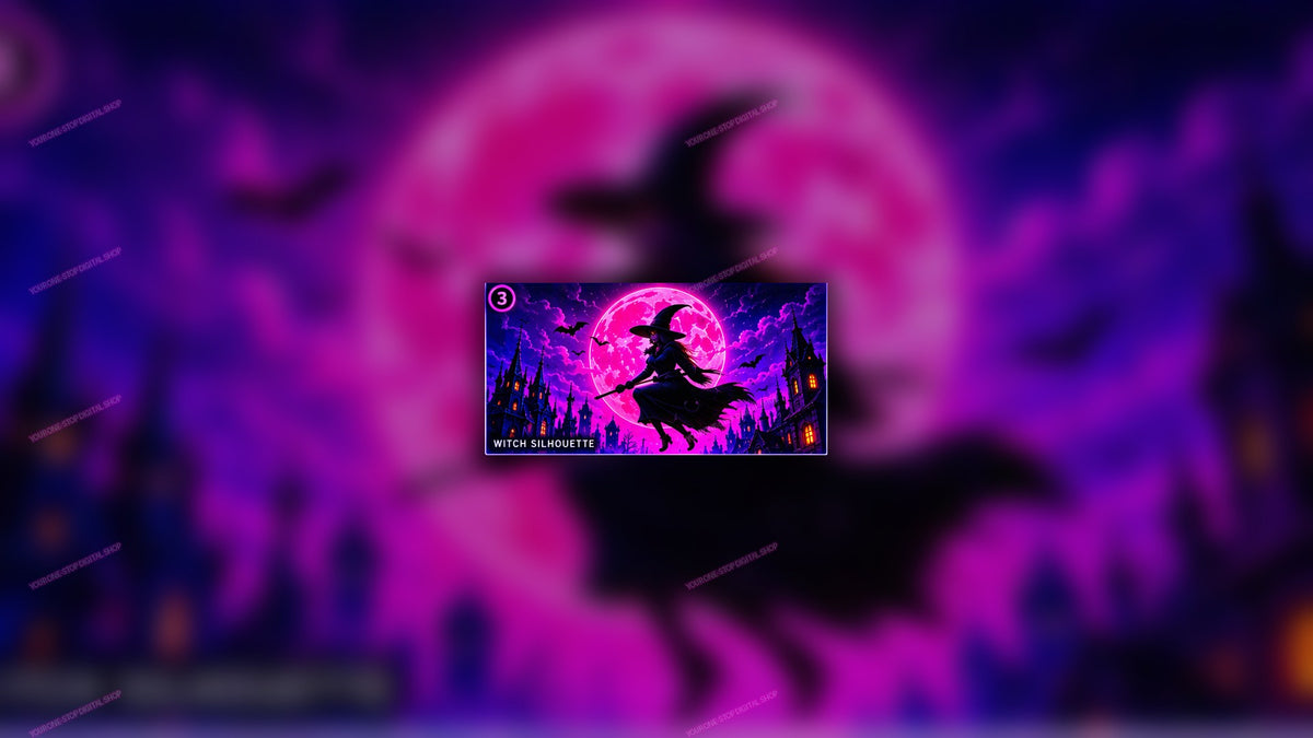 Witches silhouette device pack