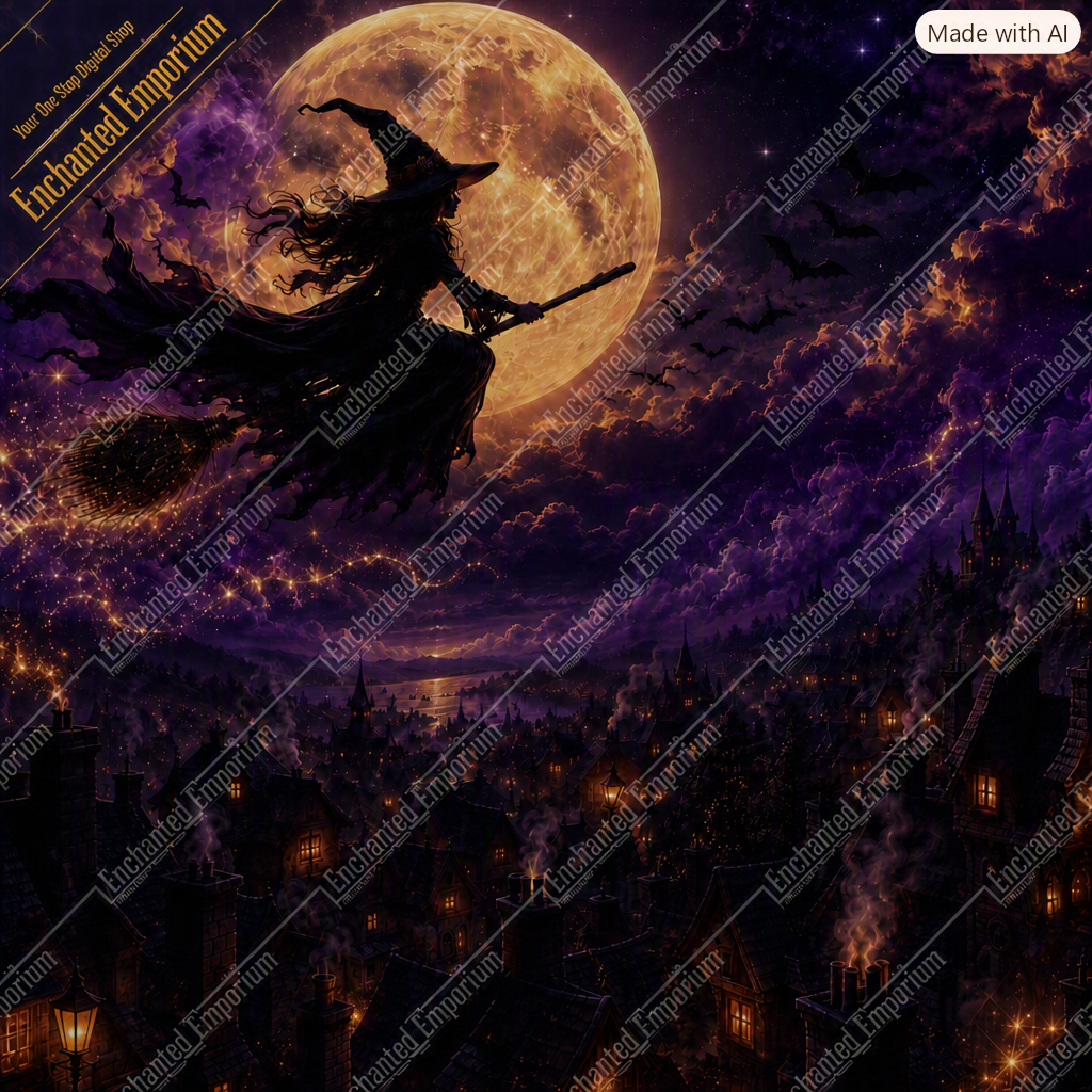 Ultimate Halloween Wallpaper & Screensaver Template Bundle – 8 Packs