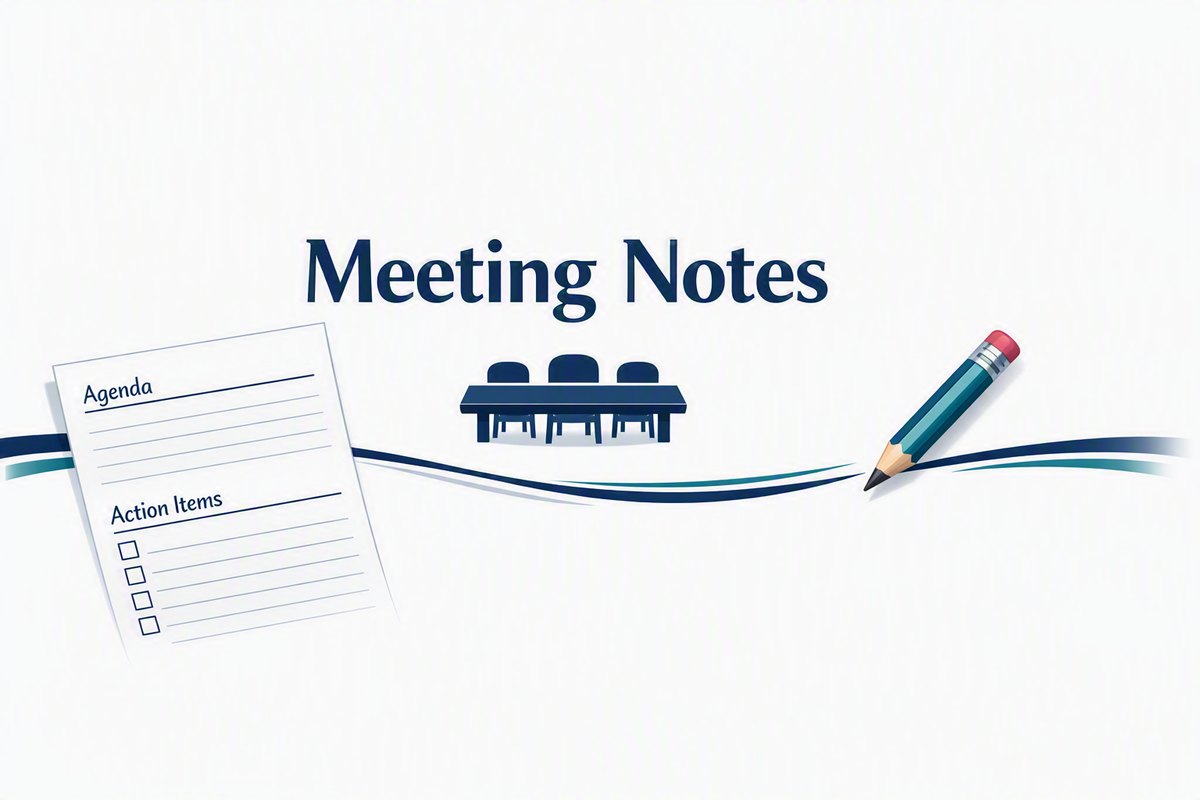 Office Template Pack - Meeting Notes Template – Your One Stop Digital Shop