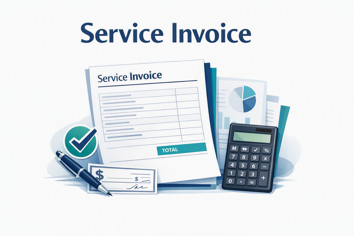 Office Template Pack - Service Invoice Template – Your One Stop Digital Shop