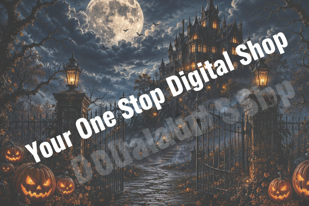 Your One Stop Digital Shop Watermarked Halloween